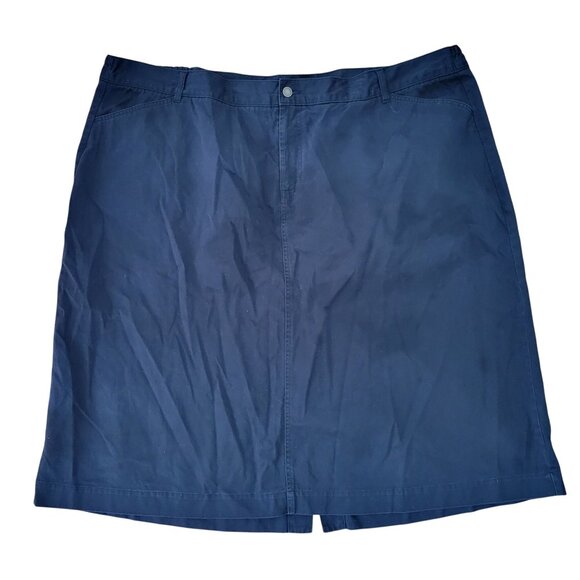 CJ Banks Black Cotton Maxi Skirt 30W Modest Yellowstone - Picture 1 of 7